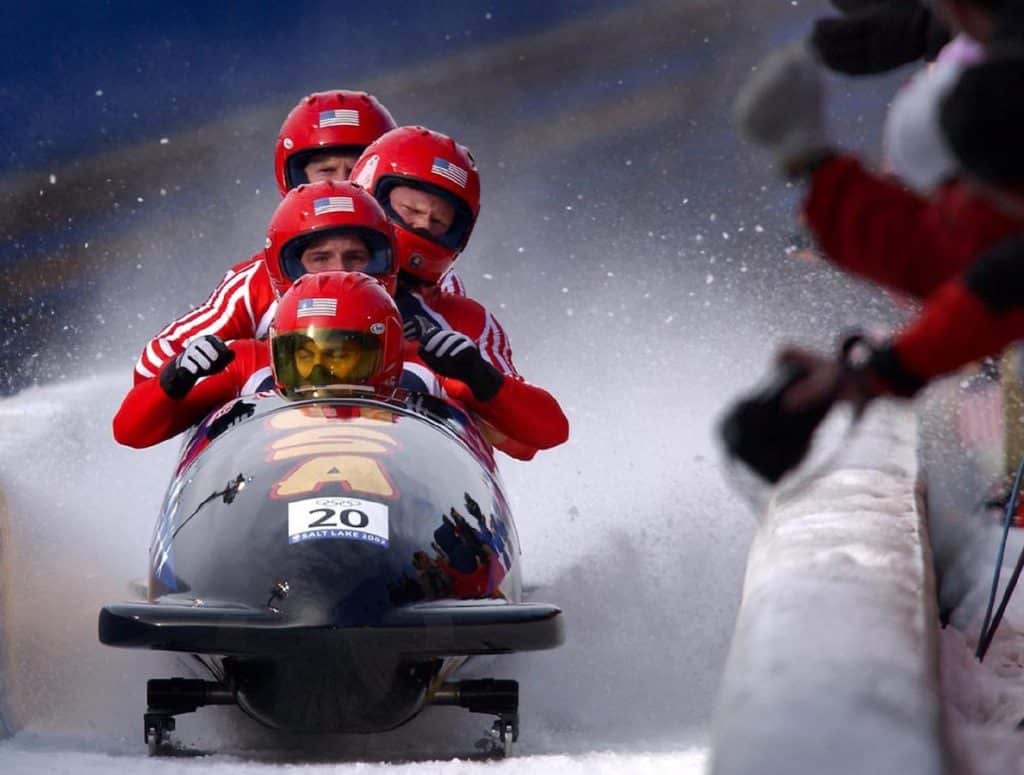 bobsleigh en équipe