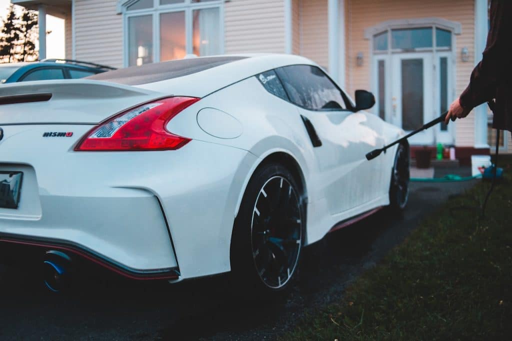 voiture propre et sans rayures